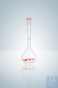 7Benzer ürünler Volumetric flasks, cl. A, PMP, 25 ml, NS, 10/19, translucent Volumetric...