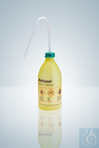SICHERHEITSSPRITZFLASCHE AUFDRUCK: METHANOL Sicherheitsspritzflaschen, LD-PE, 500 ml, Methanol,...