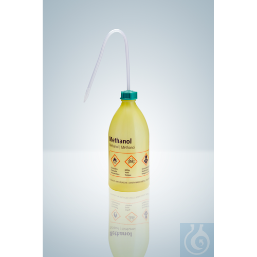 SICHERHEITSSPRITZFLASCHE AUFDRUCK: METHANOL