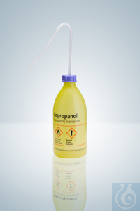 SICHERHEITSSPRITZFLASCHE AUFDRUCK: ISOPROPANOL Sicherheitsspritzflaschen, LD-PE, 500 ml,...