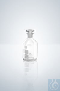 Zuurstofcilinders, wit gegradueerd, 100 - 150 ml, H 105 mm, NS 14/23 Zuurstofcilinders, wit...