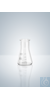 n.Abv.bei Hirschmann n.m.l. Erlenmeyerkolben 100 ml Höhe 105 mm, weiß graduiert, Weithals,