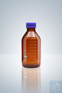 2Artículos como: Frasco de lab., GL 45, vidrio ámbar,  1000 ml, altura 225 mm Frasco de...