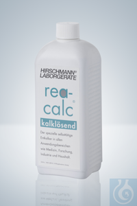 REA-CALC® FLASCHE / 1 L Reiniger rea-calc®, 1 l Flasche. Flüssiger Kalklöser.