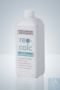 Reiniger rea-calc®, 1 l Flasche Reiniger rea-calc®, 1 l Flasche. Flüssiger...