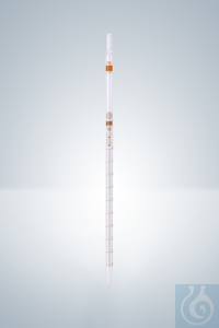 MESSPIPETTEN B 20:0,1 ML BRAUN GRADUIERT Messpipette, Klasse B, mit Silberdiffusionsfarbe...