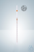 Meßpipette 2:0,01 ml, 360 mm Kl. AS, CK (KB) Hauptp. Ringtlg. bis Spitze geteilt, braun grad....
