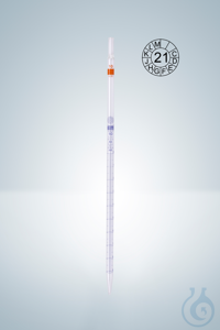 Graduated pipettes, cl. AS, blue grad., 2:0,1 ml Graduated pipettes, class AS, blue graduation,...