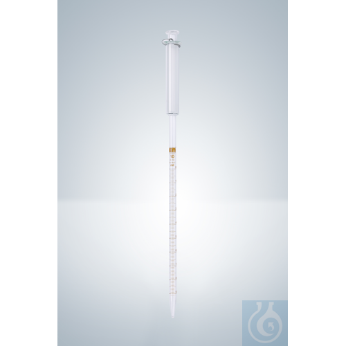 PISTON PIPETTES B 20:0,1 ML, AMBER STAIN GRADUA...