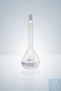 MESSKOLBEN A USP 5 ML POLYST. BLAU GRADUIERT NS10/19 Messkolben DURAN®, Kl. A, USP, blau...