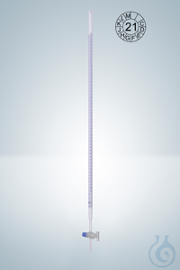 Burette DURAN®, cl. AS, grad. bleue, 10:0,02 ml Burette DURAN®, cl. AS, graduation bleue, 10:0,02...