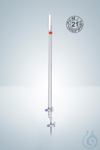 3Benzer ürünler Micro burette DURAN®, cl. AS blue grad., 2:0,01 ml Micro burettes DURAN®...