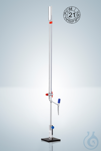 3Benzer ürünler Micro burette DURAN®, cl. AS blue grad., 2:0,01 ml Micro burettes DURAN®...