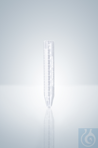 Centrifuge tubes, white graduated, Vl., 10 ml, Teil. 0,1 ml, L 100 mm...