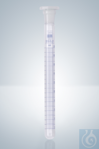 REAGENZGLÄSER DURAN® BLAU GRAD 25:0,5 ML, NS 14/23, L 215 MM Reagenzgläser DURAN®, blau...