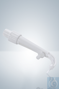 DISCHARGE UNIT TITRATION, COMP.GUIDED TUBE, POINTED, FEP Titration discharge...