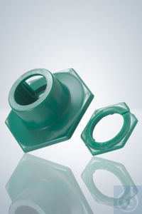 Kunststof voet incl. beschermring, voor maatcilinder zonder voet, 25 ml.