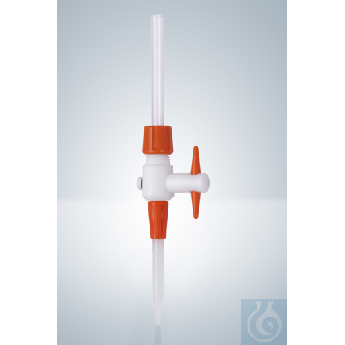 BURET STOPCOCK EXCHANGEABLE,, PTFE W.PP TIP,FOR...