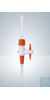 BÜRETTENHAHN AUSTAUSCHBAR PTFE M.PP-SPITZE,F.BÜR.M.ROHRANSATZ PTFE-Hahn mit PP-Spitze,...