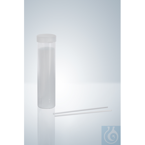 KAPILLARROeHRCHEN, ID 1,30 MM BEIDS. OFFEN AD 1...