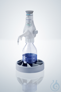 Dispenser ceramus®, 2 - 10 ml, universal usable bottle top dispenser with ceramic piston, with...