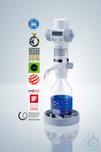 SOLARUS 20 ML Digitalbürette solarus® 20 ml, manuelles Titriergerät für genauere und fehlerfreie...