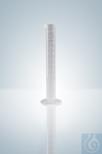 MESSZYLINDER B, PP 1000 ML RINGTEILUNG, ERHABENE SKALA Messzylinder, Kl. B, PP, erhabene Skala...