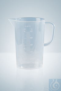 MESSBECHER, PP 5000 ML ERHABENE SKALA Messbecher, PP, mit erhabener Skala, 5000 ml,...