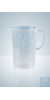 MEASURING BEAKERS, PP, 5000 ML, EMBOSSED SCALE Graduated beakers, PP, embossed scale, highly...
