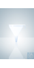 LARGE FUNNELS, PP, 1300 ML Large funnels, PP, transparent. Fast discharge by steep 60 degree...