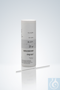 ringcaps®, 25 µl, wegwerp micropipetten, DURAN®, met verklaring van overeenstemming volgens DIN...