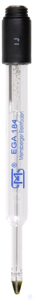 EGA184, Glasschaft &Oslash; 12/6 mm; 2 Keramikdiaphragmen;Gelelektrolyt innen und...