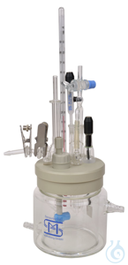 KMZ 5, Korrosionsmesszelle, thermostatisierbardoppelwandiges Zellgef&auml;&szlig; mit...