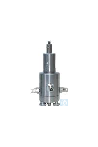 flow cell, made of stainless steel, with cooling, including fast connection...