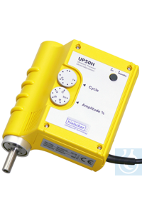 ultrasonic processor, for manual operation or for stand use, 50 watts,...