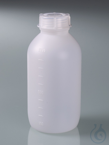 Multi-Bottle w/ graduation, HDPE, 500 ml, w/ cap