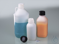 UN fles HDPE met dop 500 ml Absoluut lekdicht Met UN keuring voor vloeistoffen transparant...