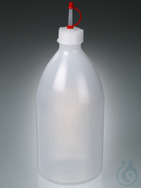 Tropfflasche, LDPE, 1000 ml, mit Verschlusskappe Die praktischen Tropfflaschen aus LDPE eignen...
