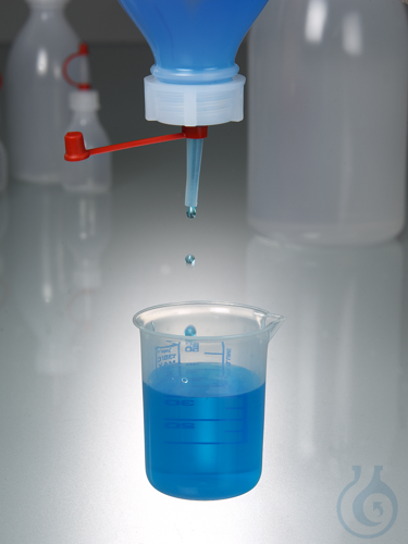 Tropfflasche, LDPE, 500 ml, mit Verschlusskappe