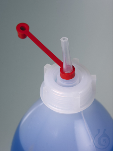 Dropping bottle, LDPE, 100 ml, w/ captive cap