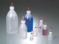 Dropping bottle, LDPE, 100 ml, w/ captive cap Dropping bottles are particularly suitable for...