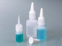 Drop Boy, HDPE, 10 ml, w/ separate cap Bottle with drop dispenser and separate screw cap.  Cut...