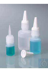 Dropping bottle, PE, without dropper tip can cap. 50 ml