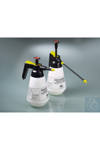Pressure sprayer, 1500 ml, adjustable spray jet The pressure sprayer features rugged industrial...