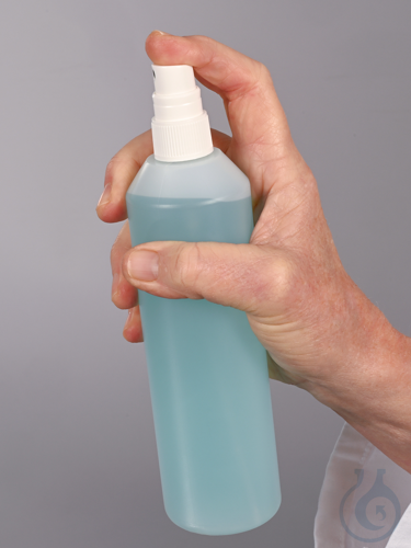 Spray bottle w/ pump vaporizer, tansparent, 250 ml
