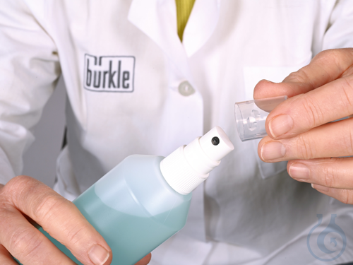 Spray bottle w/ pump vaporizer, tansparent, 250 ml