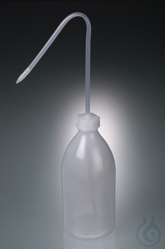 Wash bottle, LDPE transparent, 250 ml