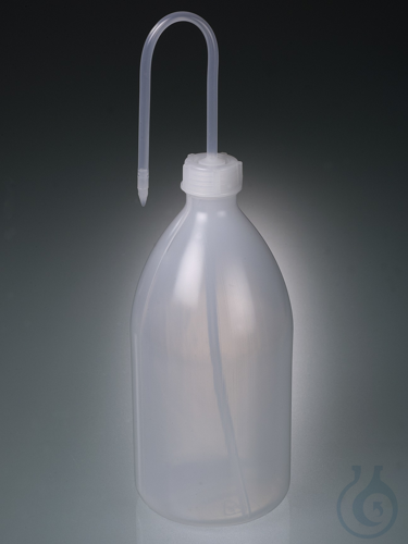 Wash bottle, LDPE transparent, 1000 ml
