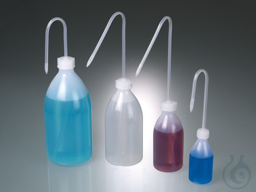 Wash bottle, LDPE transparent, 500 ml