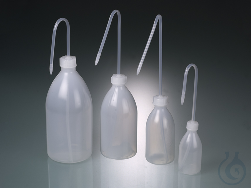 Wash bottle, LDPE transparent, 1000 ml